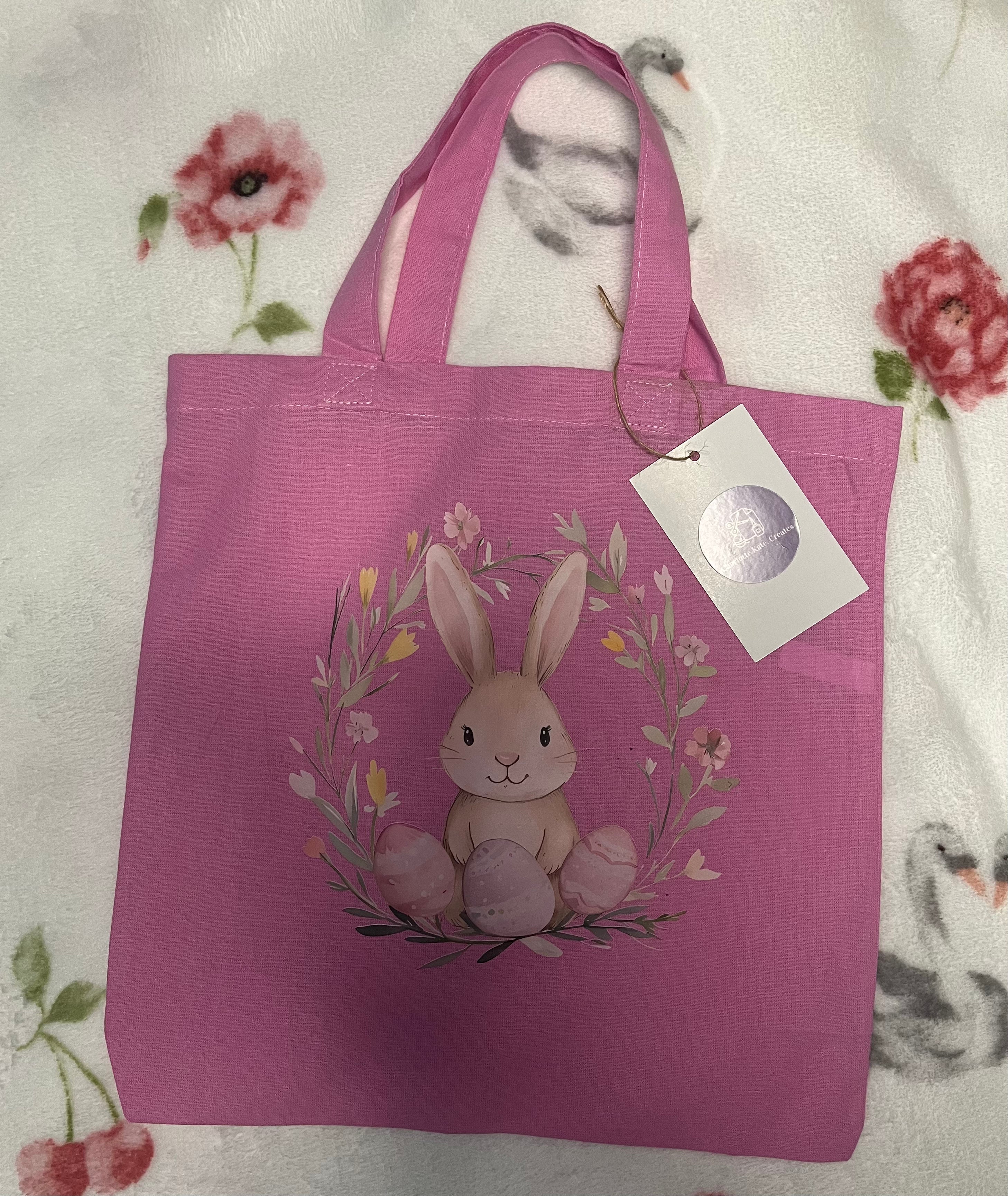 Easter Tote Bags With 3 Different Designs