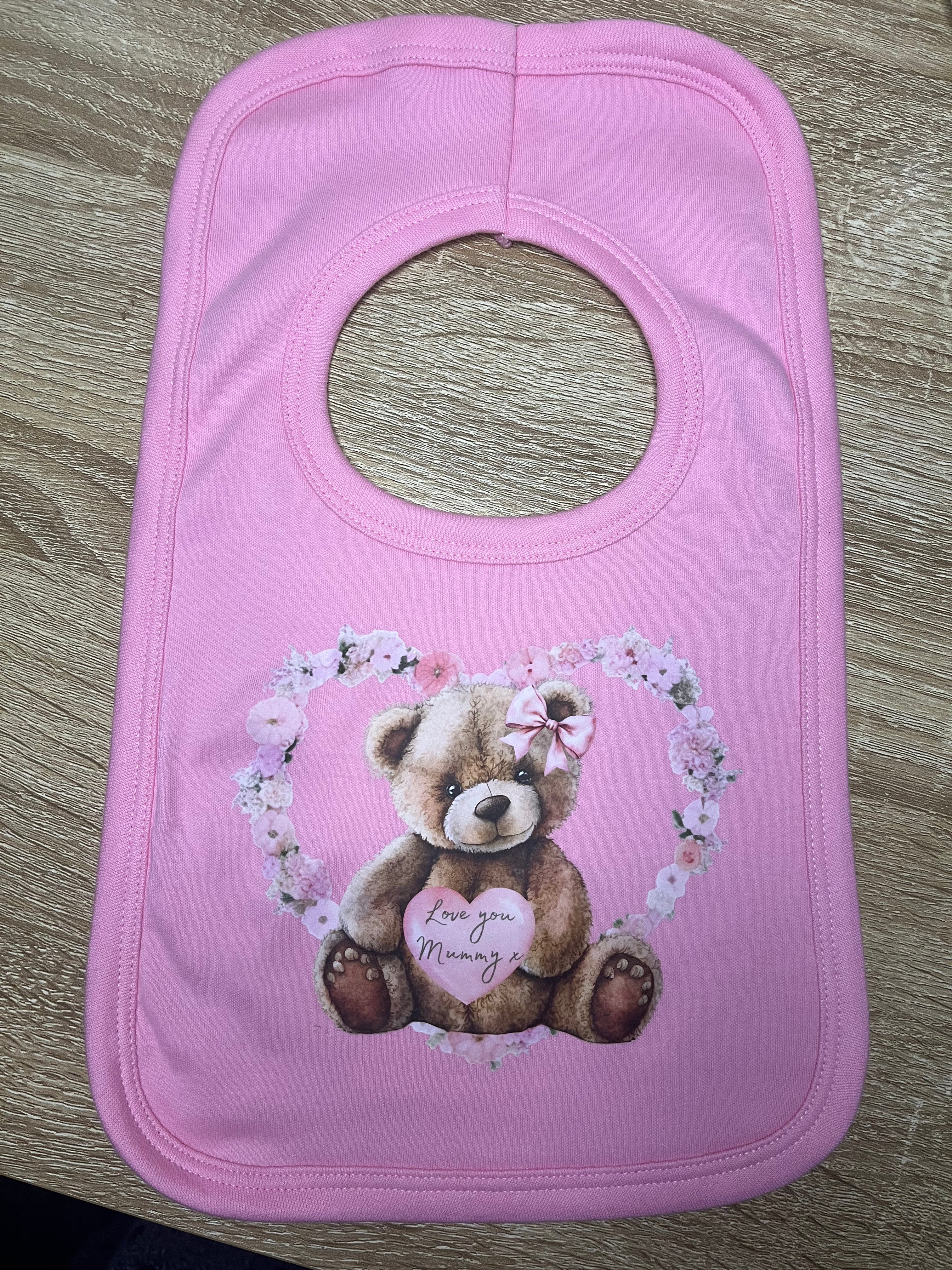 Baby Bib - 'Love You Mummy'