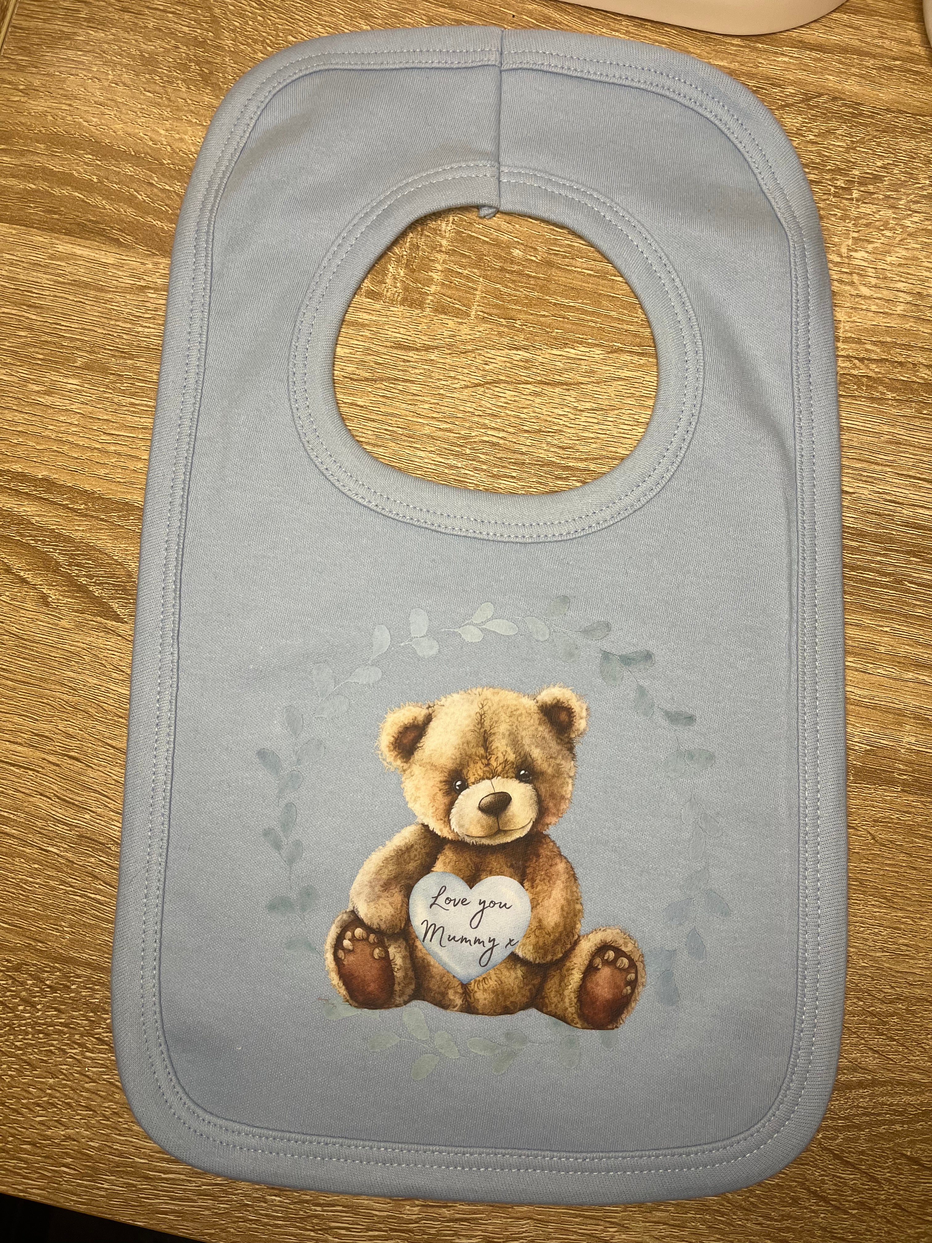 Baby Bib - 'Love You Mummy'