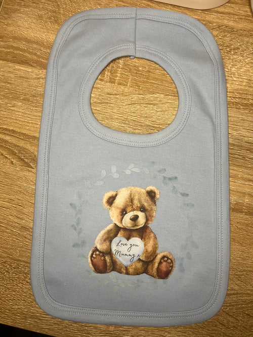 Baby Bib - 'Love You Mummy'